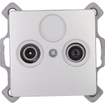 Kopp Antennensteckdose 2-fach  921320081 