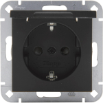 Kopp SCHUKO-Steckd. m. Klappd. 940150003 