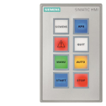 Siemens 6AV36883AY360AX0 Key Panel KP8 