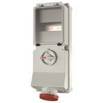 Mennekes 63A5P 6H400V Wanddose DUO 6062A 