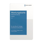 BJ Wartungskarte               D080MC-03 