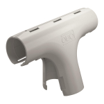 OBO 3000 TMS M25 LGR Quick-Pipe-T-Stück 