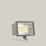 BEGA Scheinwerfer silber 3000K  77434AK3 