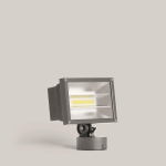 BEGA Scheinwerfer silber 3000K  77537AK3 