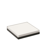 RZB FLAT SLIM square, weiß,  982676.0031 