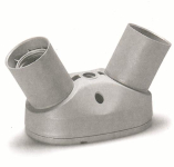 VOSS Iso-DoppelFassung E27 M10    102710 