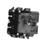 f-tronic Kabelkanaldose 1fach       E832 