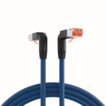 EFB Patchkabel 2xRJ45 90°      K4137BL.2 