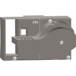 Schneider Drehbetätigung rot/gelb  19097 