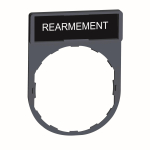 Schneider Schildträger 30x40mm   ZBY0123 