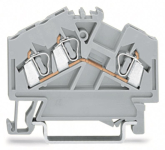 WAGO 280-641 3-Leiter-Durchgangsklemme, 