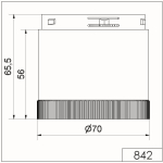 Werma Blitzlichtelement 24VDC   84230055 