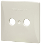 KATH Abdeckplatte 2-Loch ws       ESZ 52 