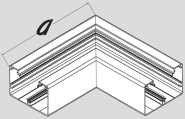 GGK BRA-Flachwinkel    BRA/FLW60X90/45RW 
