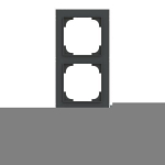 BJ Rahmen 3-fach m.Dekorring   1723-456M 