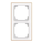 BJ Rahmen 2-fach m.Dekorring   1722-441M 