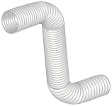 HELI Lüftungsschläuche 1m    KLS100/1000 