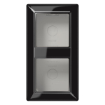 JG Aufputz-Kappe 2fach       AS 582 A SW 