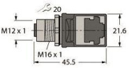 Turck Zubehör für        FKSDD RJ45SF 44 