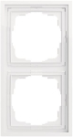 GIRA 021280 Abdeckrahmen 2f Gira F300 