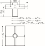 TRILUX 0805 Traverse A 2/76/180° 8288400 
