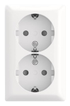 BJ SCHUKO  Doppelsteckdose 202 EAPBJ-524 