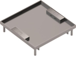 Hager Edelstahlkassette Q16   EKQ160LE15 