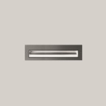 BEGA Wandeinbauleuchte silber   24064AK4 