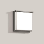 BEGA Wandleuchte silber 3000K   24070AK3 