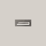 BEGA Wandeinbauleuchte silber   24063AK4 