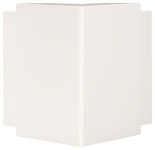 Hager Außeneck kaschierend PVC M55329010 