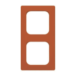 BJ Abdeckrahmen rt RAL3020 2512-217K-103 