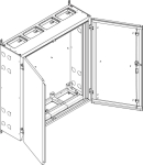 ABN Wandgehäuse geerdet IP55 BxHxT NT47E 