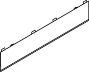 ABN Abschottung seitlich 450     PAS450N 