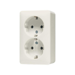 JG AP Schuko 2fach SE            6020KIA 