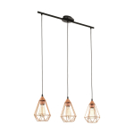 EGLO Hängeleuchte TARBES schwarz   94195 