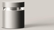 BEGA Pollerleuchte 3000K silber 99577AK3 