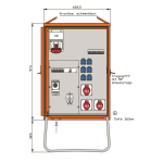 Walther Verteilerschrank 44 kVA WV0369R1 