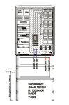 GSAB NA-Schutzschrank 1S1000AR150kW2LSL2 