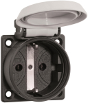 ABL Einbau-SCHUKO-Steckdose grau 1561060 