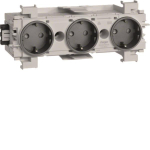 Hager Steckdose 3fach m.Wago  GS30019011 