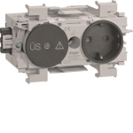 Hager Steckdose+Feinschutz    GS12019011 