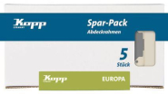 KOPP 5 Abdeckrahm.2f.EUR weiß  401901018 