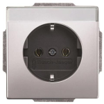 BJ pur edelstahl Schuko Kombi  20EUN-866 