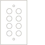 Berker Kunststoffunterlage  9005968600SP 