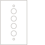 Berker Kunststoffunterlage  9005968520SP 