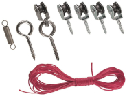 GIRA 291700 Umlenkrollen MiVa-Set 834 