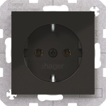 Hager Steckdose SCHUKO         WAS1100BG 