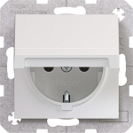 Hager Steckdose SCHUKO         WAS1110WM 