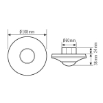Esylux PD-C 360i/8 BK         EP10425233 